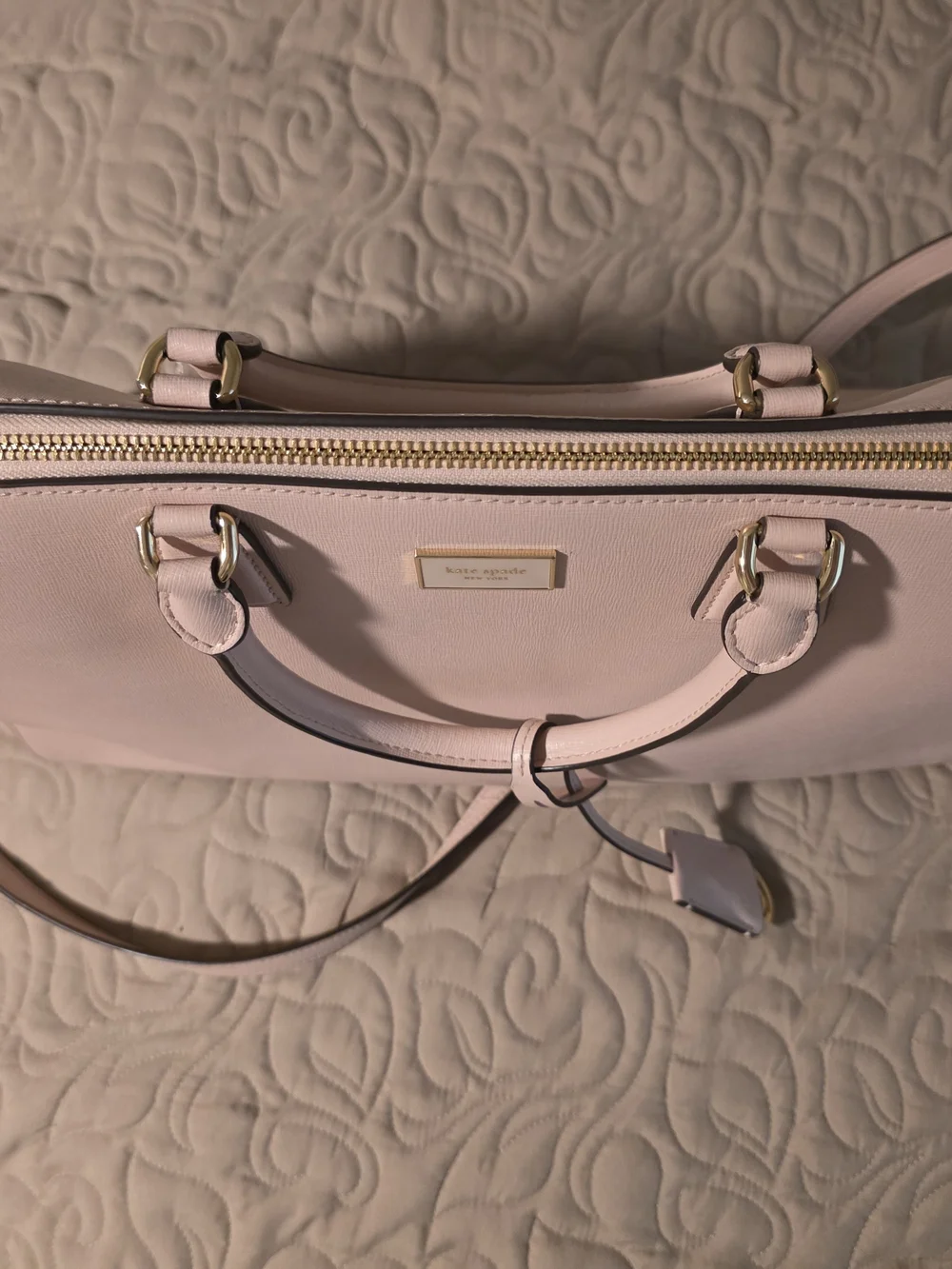 kate spade Pale Pink Serena Laptop Bag